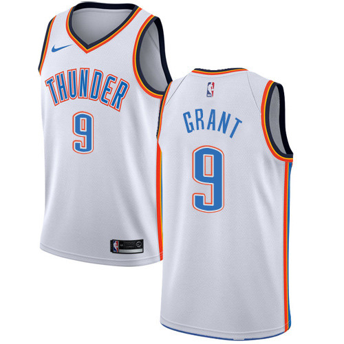 Nike Thunder #9 Jerami Grant White NBA Swingman Association Edition Jersey