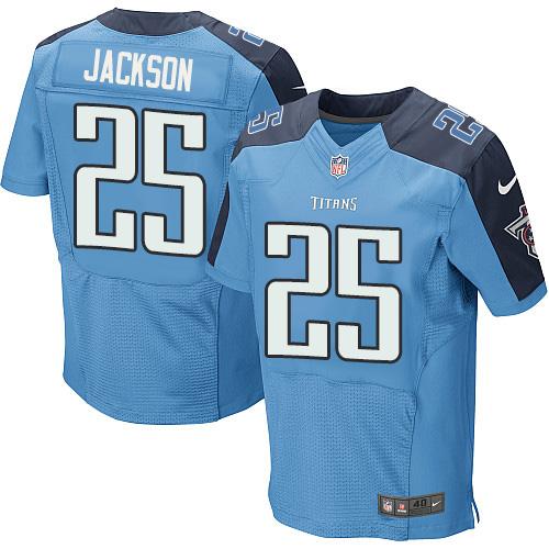 Nike Titans #25 Adoree' Jackson Light Blue Team Color Men's Stitched NFL Elite Jersey