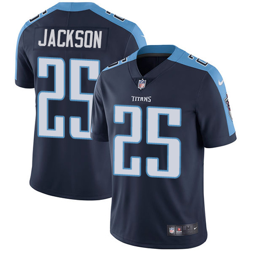 Nike Titans #25 Adoree' Jackson Navy Blue Alternate Youth Stitched NFL Vapor Untouchable Limited Jersey