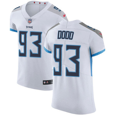 Nike Titans #93 Kevin Dodd White Men's Stitched NFL Vapor Untouchable Elite Jersey