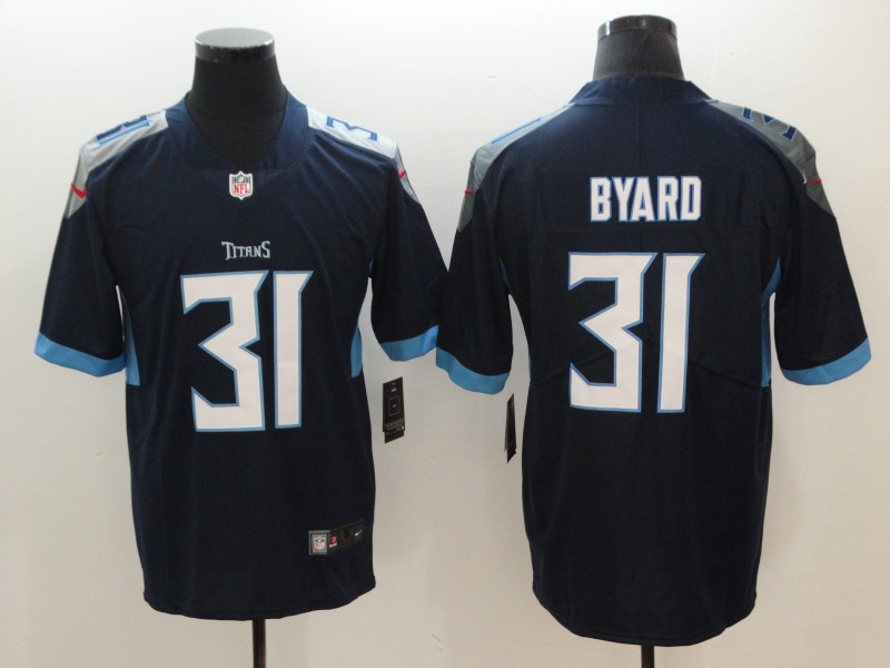 Nike Titans 31 Kevin Byard Navy Vapor Untouchable Limited Jersey