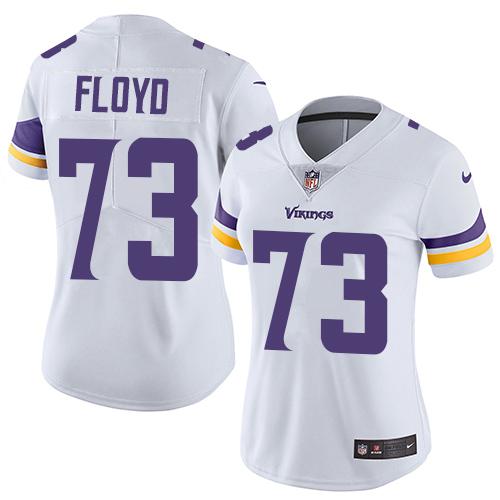 Nike Vikings #73 Sharrif Floyd White Women's Stitched NFL Vapor Untouchable Limited Jersey