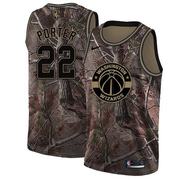 Nike Wizards #22 Otto Porter Camo Youth NBA Swingman Realtree Collection Jersey