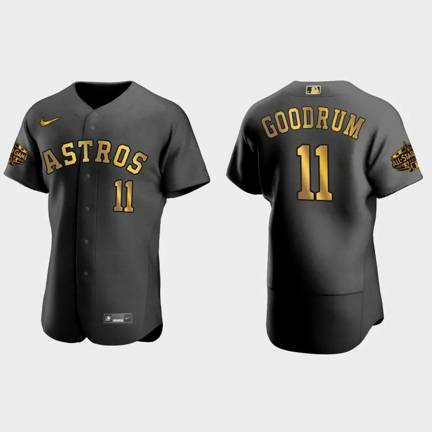 Niko Goodrum Houston Astros 2022 MLB All-Star Game Authentic Jersey – Black