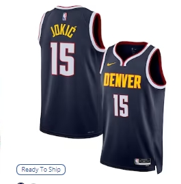 Nikola Jokic Denver Nuggets Nike Unisex Swingman Jersey - Icon Edition - Navy