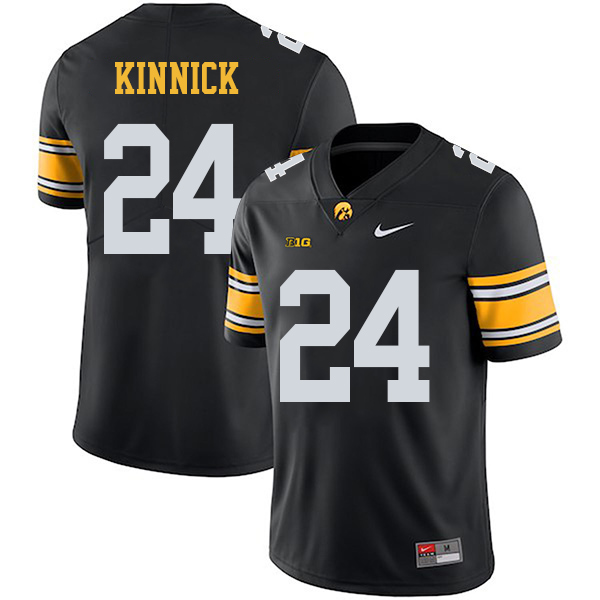 Nile Kinnick Iowa Hawkeyes Men's Jersey - #24 NCAA Black Stitched Nike Authentic1