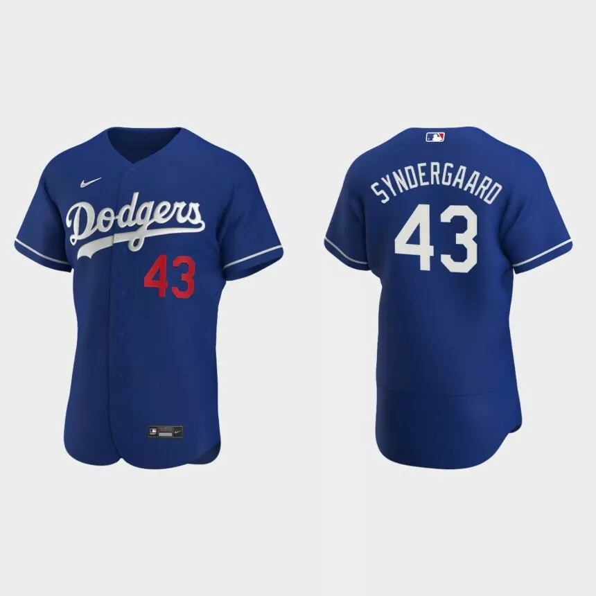 Noah Syndergaard Los Angeles Dodgers Authentic Alternate Jersey – Royal