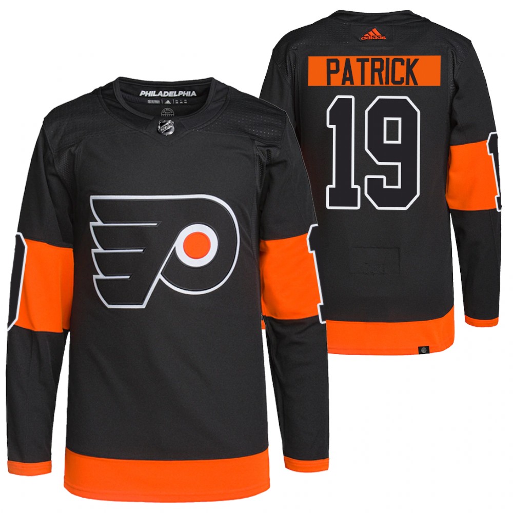 Nolan Patrick Philadelphia Flyers Black Alternate Primegreen Authentic Pro Jersey