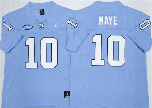 North Carolina Tar Heels Blue #10  MAYE