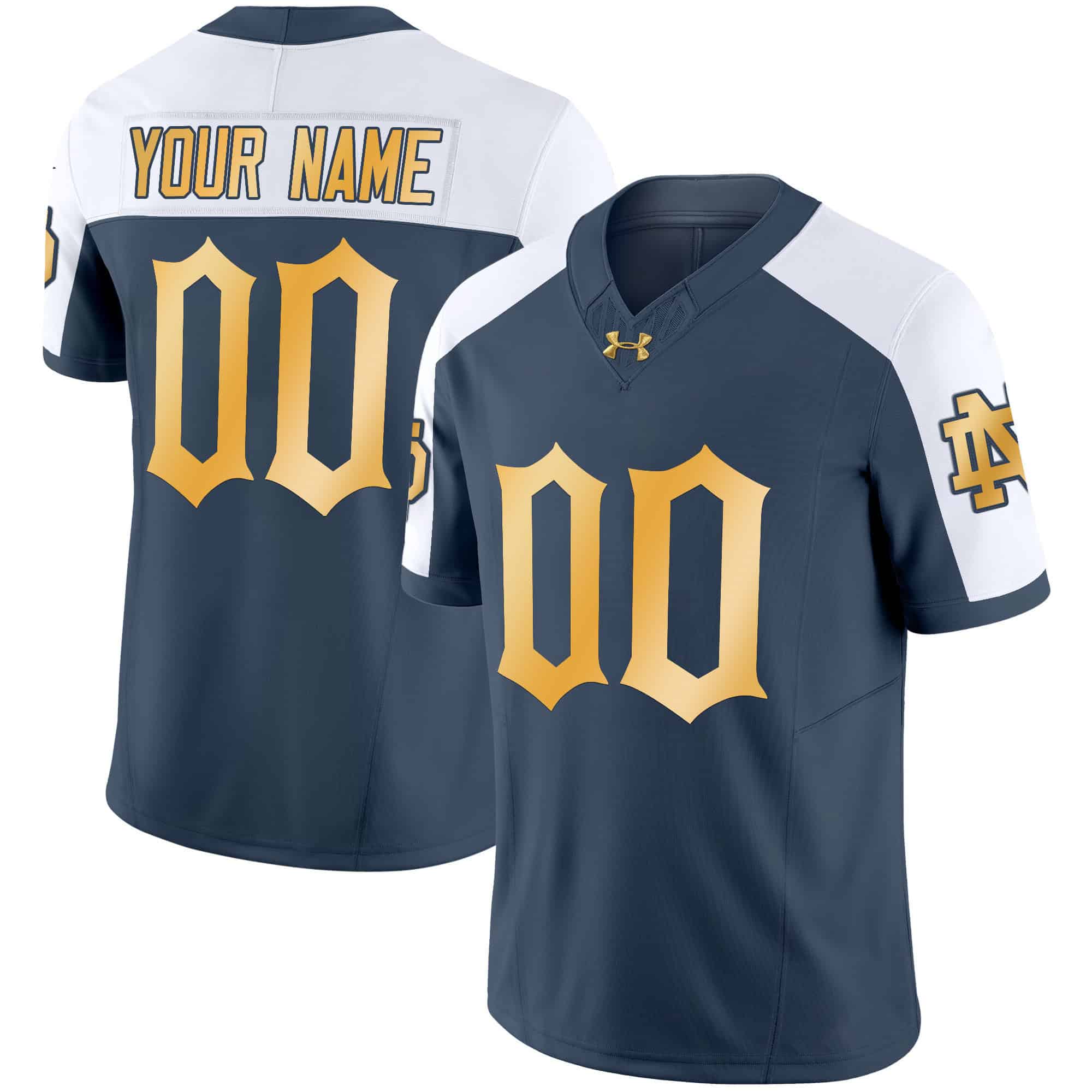 Notre Dame Fighting Irish 2024 Vapor Limited Custrom Jersey – All Stitched Alternate