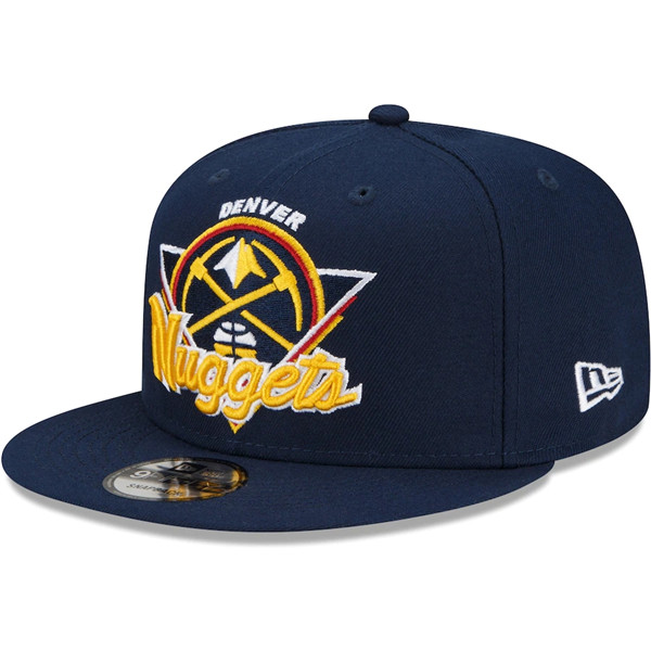 Nuggets Navy Snapback Hat --TX