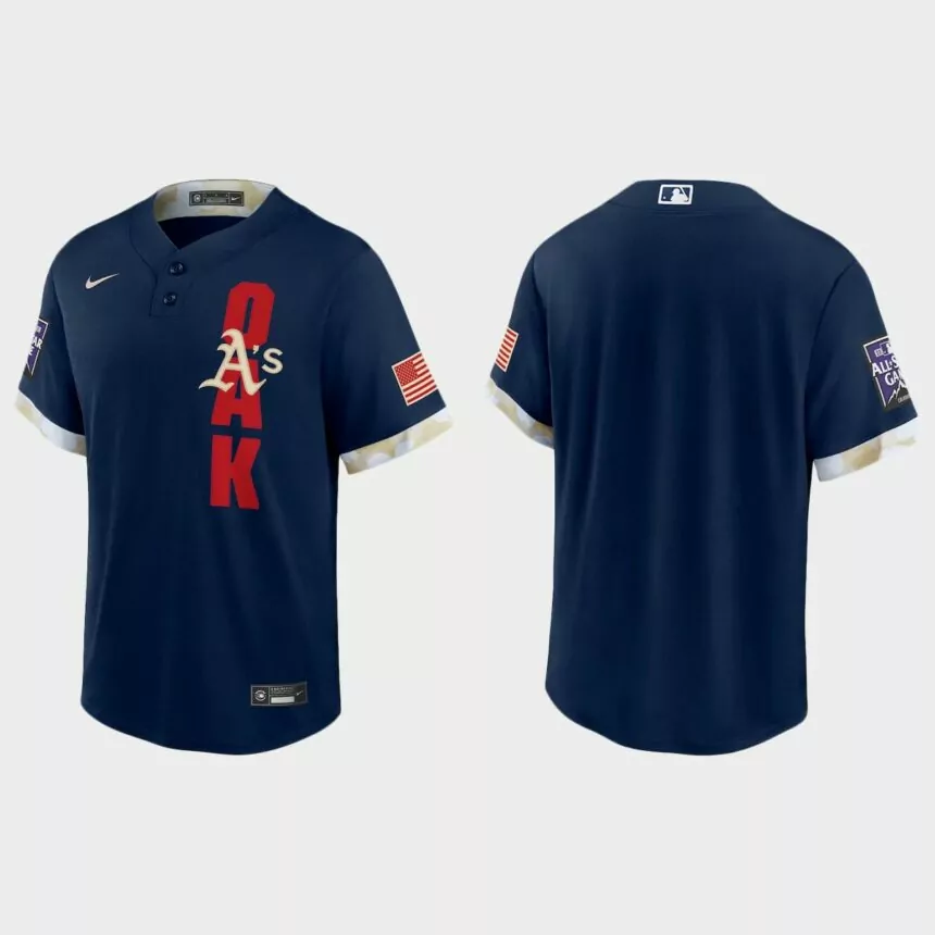 Oakland Athletics 2021 MLB All-Star Game Replica Jersey – Navy