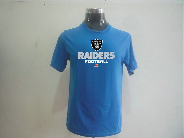 NEW NFL Oakland Raiders Big & Tall Critical Victory T-Shirt L.blue