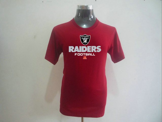 NEW NFL Oakland Raiders Big & Tall Critical Victory T-Shirt Red