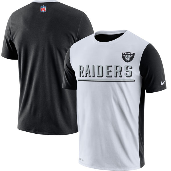 Oakland Raiders Nike Champ Drive 2.0 Performance T-Shirt White