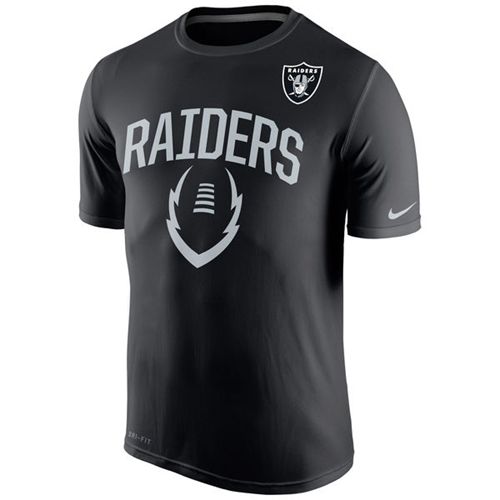 Oakland Raiders Nike Legend Icon Performance T-Shirt Black