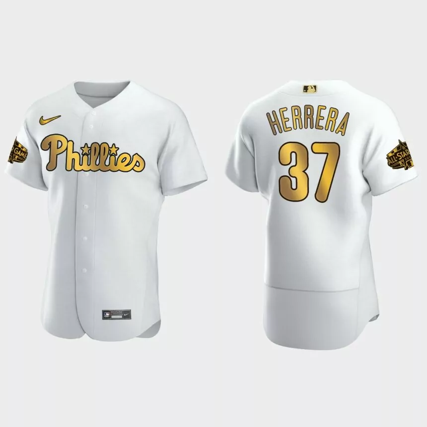 Odubel Herrera Philadelphia Phillies 2022 MLB All-Star Game Jersey – White Gold