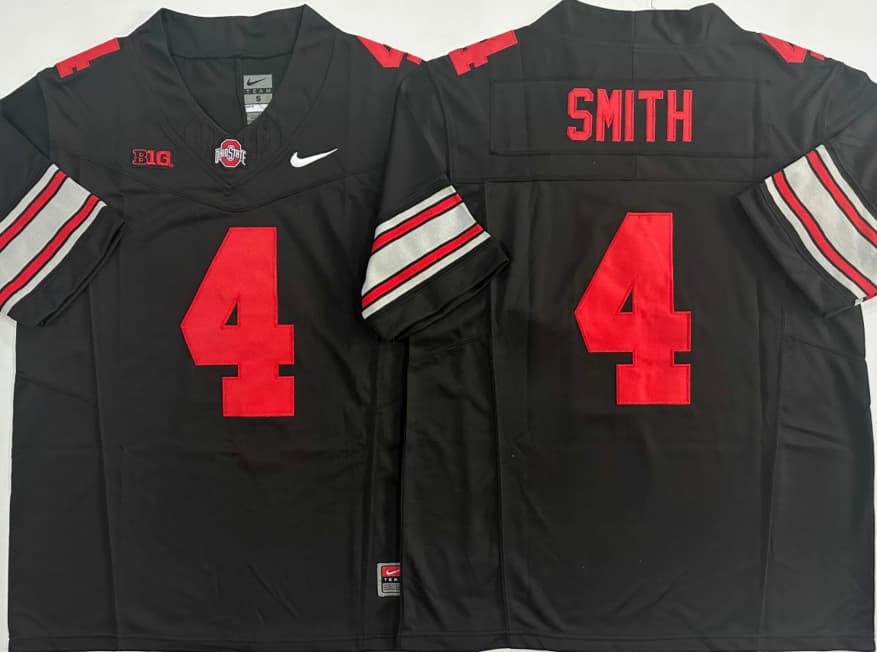 Ohio   State Buckeyes   White #4  SMITH