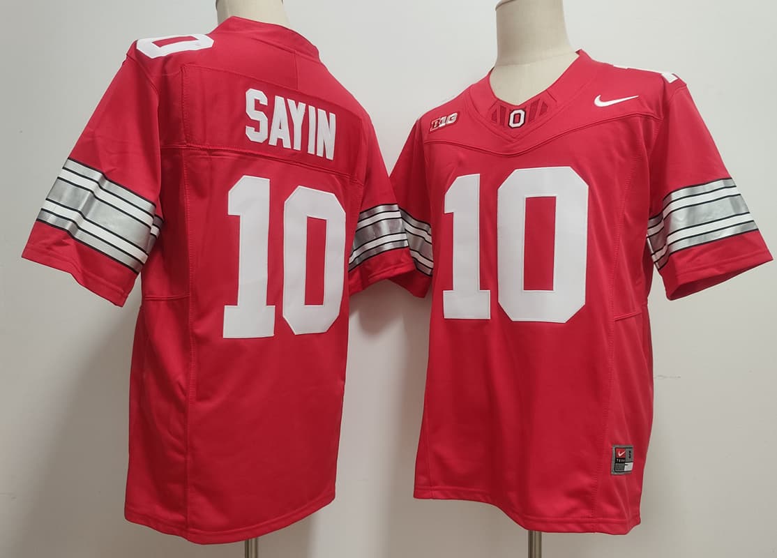 Ohio State Buckeyes  #10 Julian Sayin