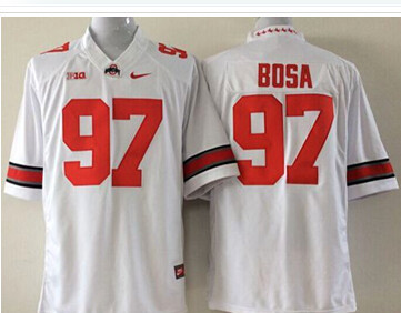 Ohio State Buckeyes #97 Joey Bosa White Limited Stitched NCAA Jersey