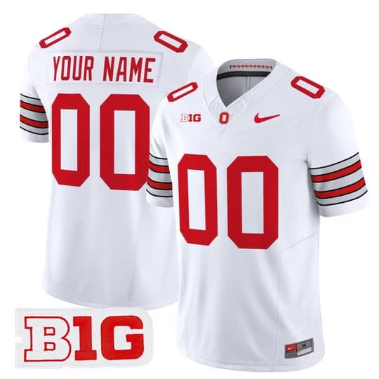 Ohio State Buckeyes 2026 Tunnel Vision  Vapor Limited  Custom Jersey - All Stitched