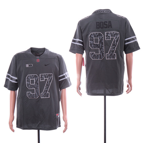 Ohio State Buckeyes 97 Joey Bosa Black Nike College Football Jersey