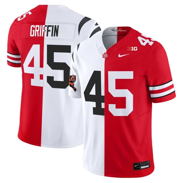 Ohio State Buckeyes Split Vapor Limited Jersey V2 - All Stitched Archie Griffin