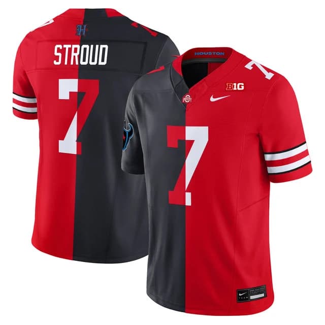 Ohio State Buckeyes Split Vapor Limited Jersey V2 - All Stitched C.J. Stroud