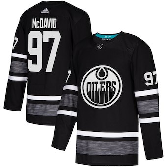 Oilers 97 Connor McDavid Black 2019 NHL All-Star Game Adidas Jersey