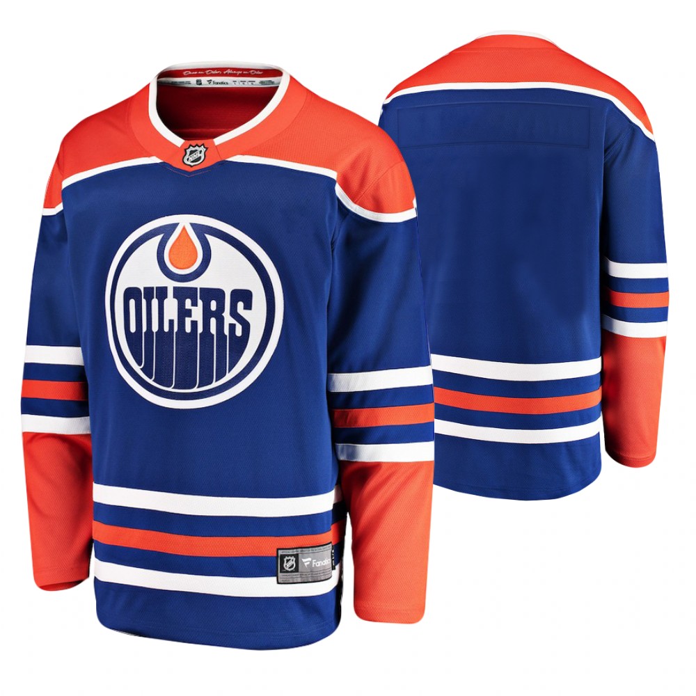 Oilers Men's Royal Alternate Jersey