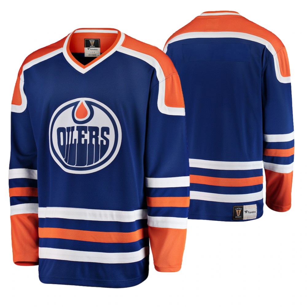 Oilers Premier Breakaway Player Heritage Jersey