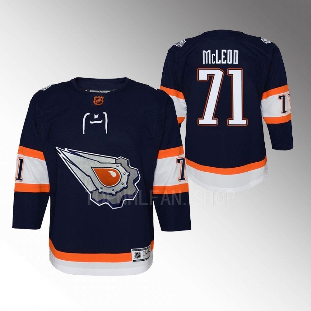 Oilers Ryan McLeod 2022 Special Edition 2.0 Jersey Youth Replica
