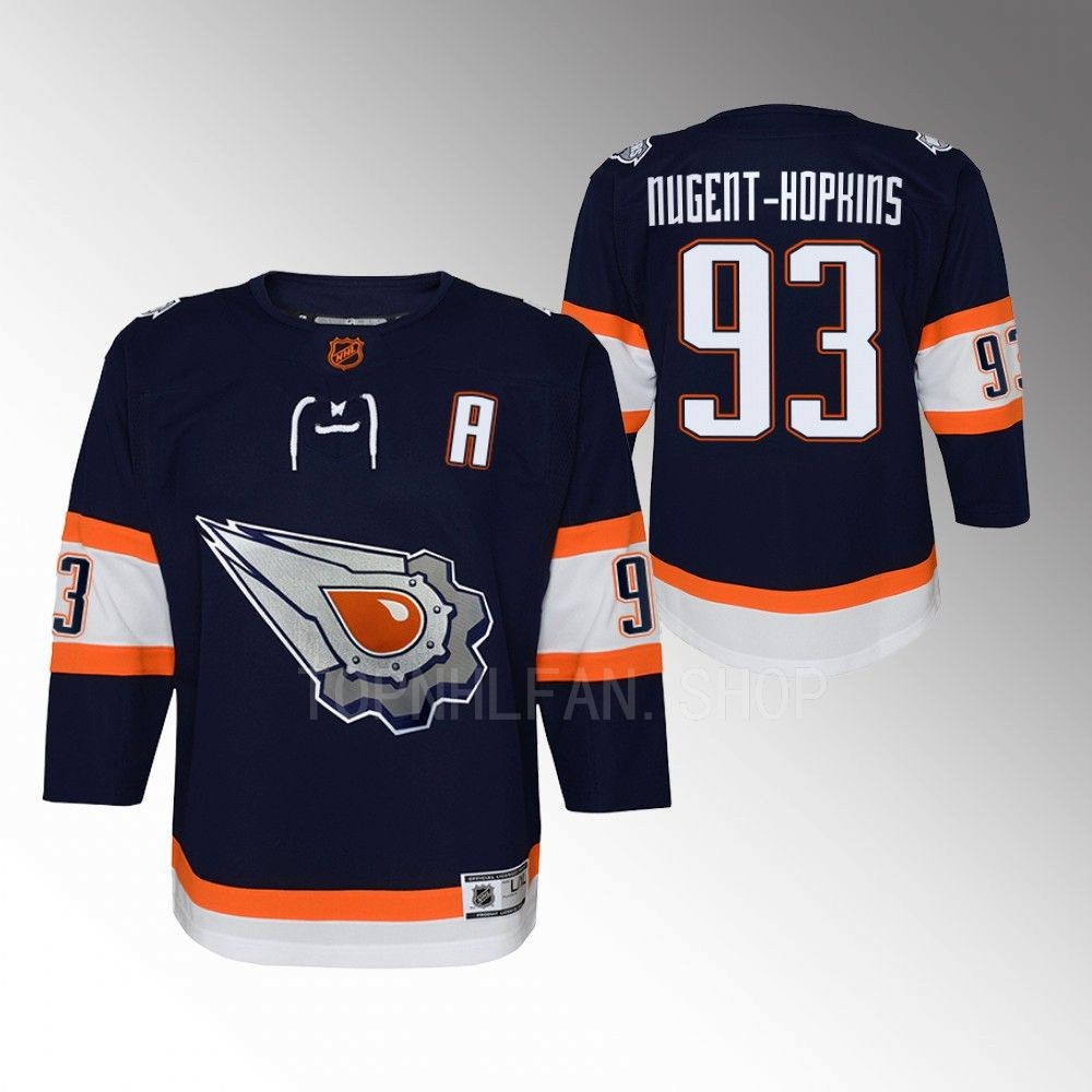 Oilers Ryan Nugent-Hopkins 2022 Special Edition 2.0 Jersey Youth Replica