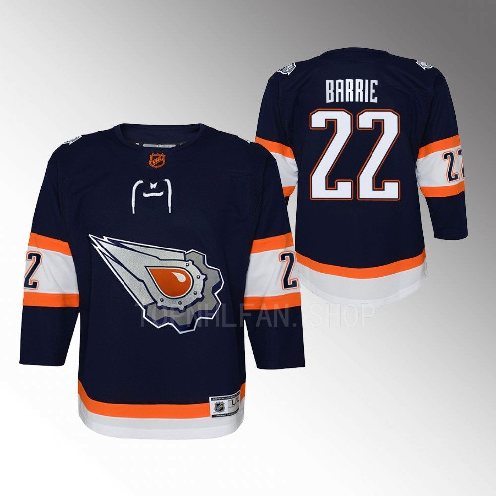 Oilers Tyson Barrie 2022 Special Edition 2.0 Jersey Youth Replica