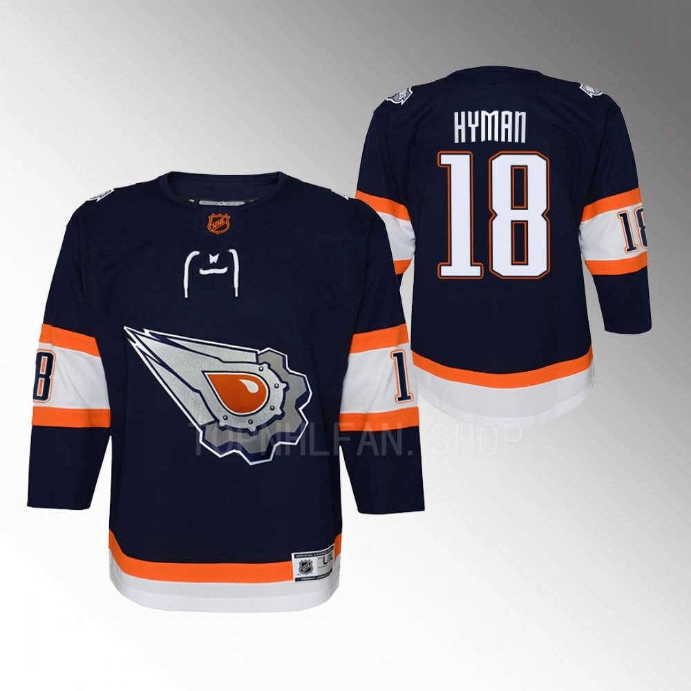 Oilers Zach Hyman 2022 Special Edition 2.0 Jersey Youth Replica