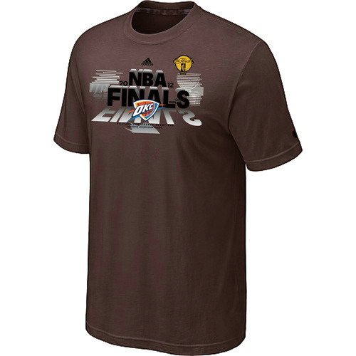 Oklahoma City Thunder Adidas Brown T-Shirts