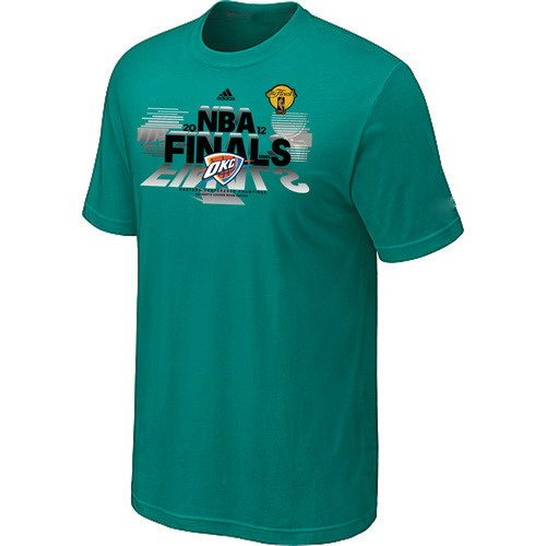 Oklahoma City Thunder Adidas Green T-Shirts