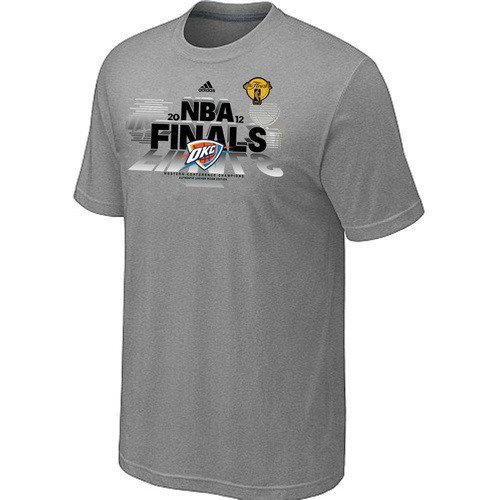 Oklahoma City Thunder Adidas L.gray T-Shirts