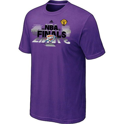 Oklahoma City Thunder Adidas Purple T-Shirts