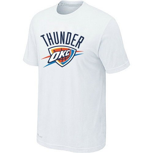 Oklahoma City Thunder Big & Tall White T-Shirts
