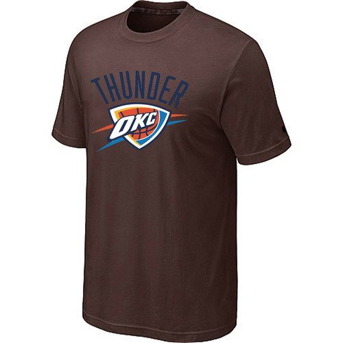 Oklahoma City Thunder Brown T-Shirts
