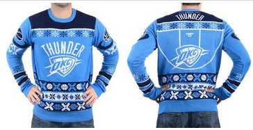 Oklahoma City Thunder Men's NBA Ugly Sweater