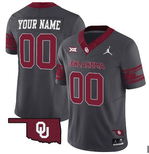 Oklahoma Sooners Vapor Limited Custom Jersey - All Stitched
