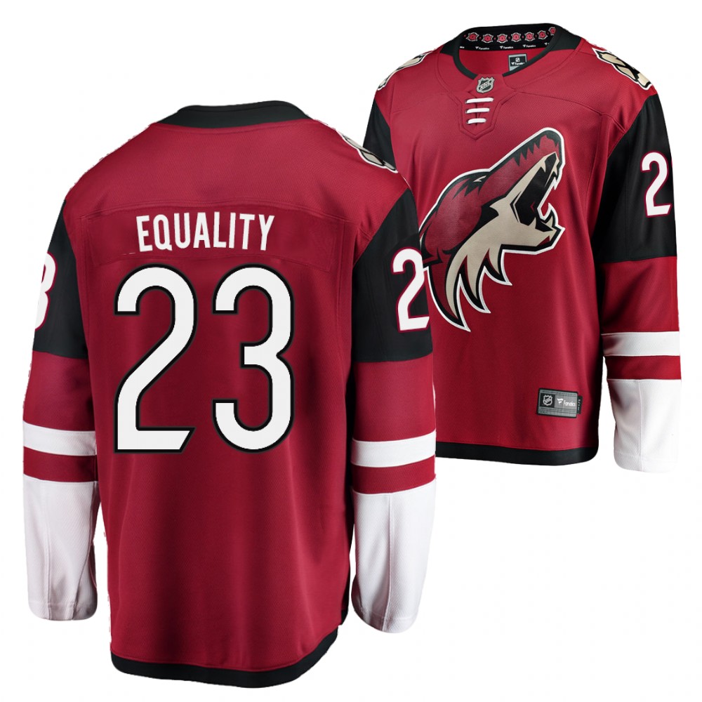 Oliver Ekman-larsson Coyotes Red We Skate For Equality Home Jersey