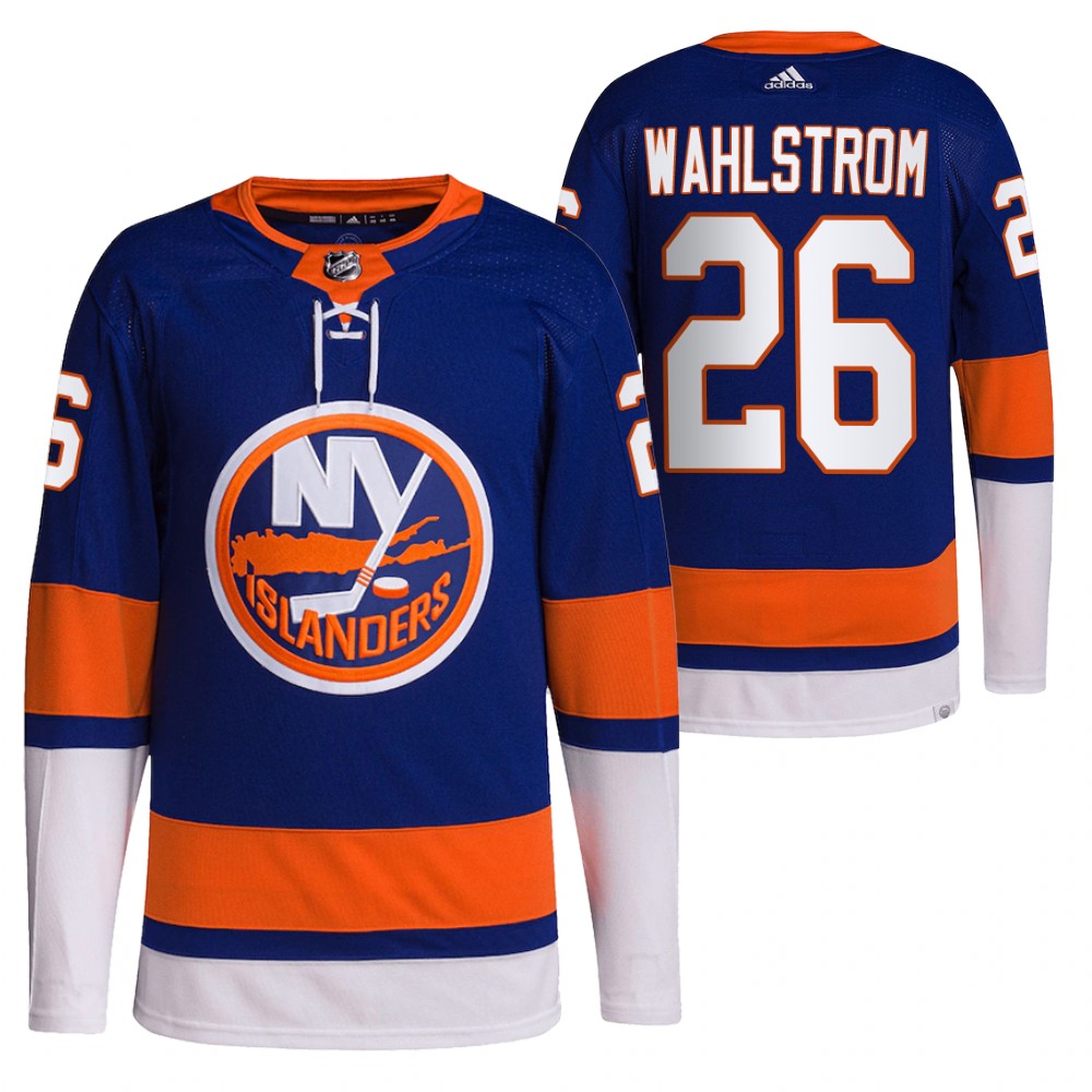 Oliver Wahlstrom New York Islanders Royal Home Primegreen Authentic Pro Jersey