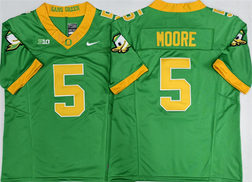 Oregon Ducks Green #5  MOORE