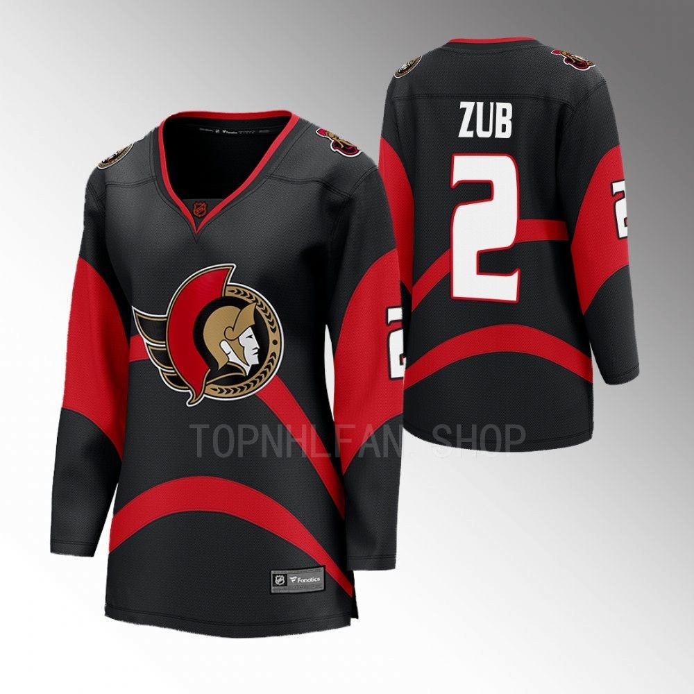 Ottawa Senators Artem Zub Women Black 2022 Special Edition 2.0 Jersey