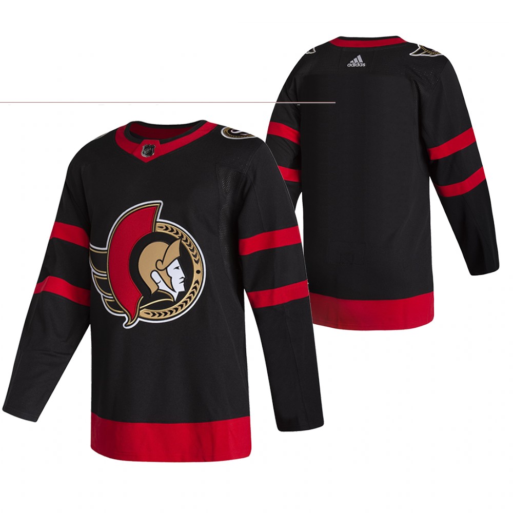 Ottawa Senators Black 2020-21 Home Authentic Jersey