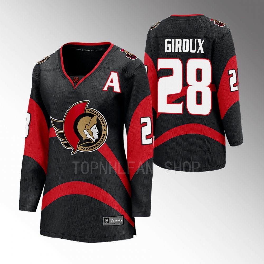 Ottawa Senators Claude Giroux Women Black 2022 Special Edition 2.0 Jersey