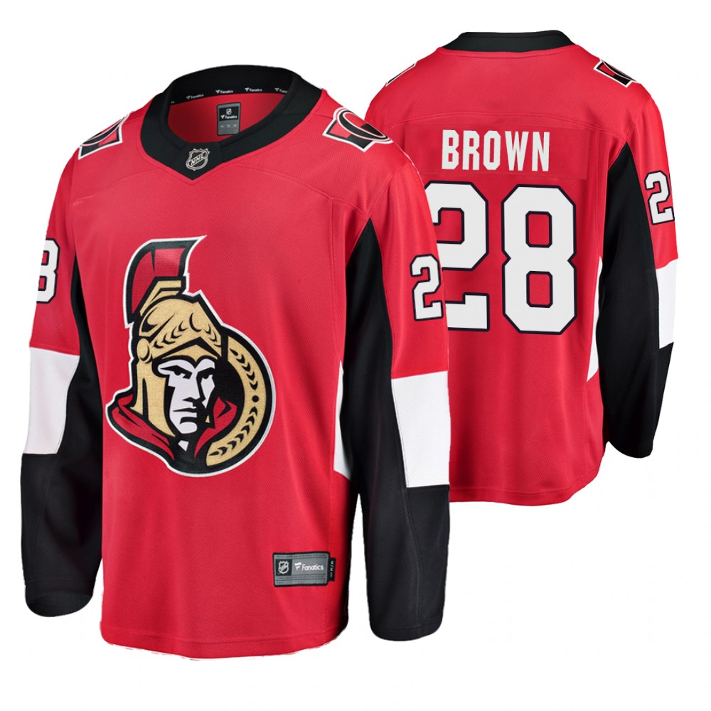 Ottawa Senators Connor Brown Men's Home Breakaway Player Fanatics Branded Jersey